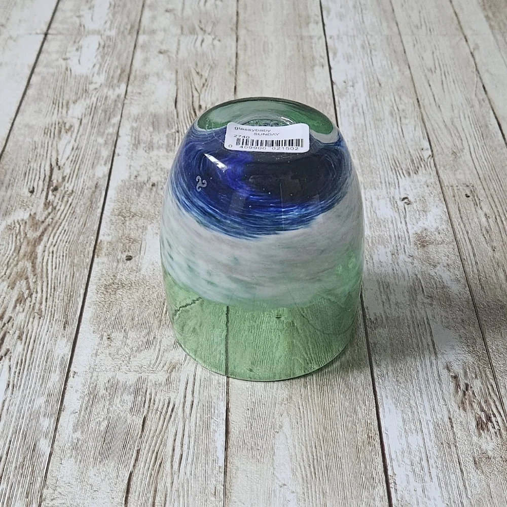 NIB Glassybaby SUNDAY Seahawks